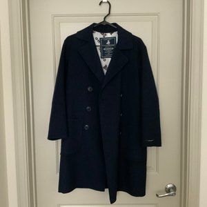 Teenie Weenie Navy Wool Coat